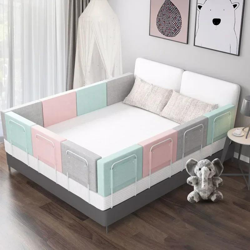 Nouveau garde-corps de lit de bébé, garde-corps Anti-collision réglable en hauteur, lit d'enfant, porte souple générale, rampe de berceau, parc pour bébé