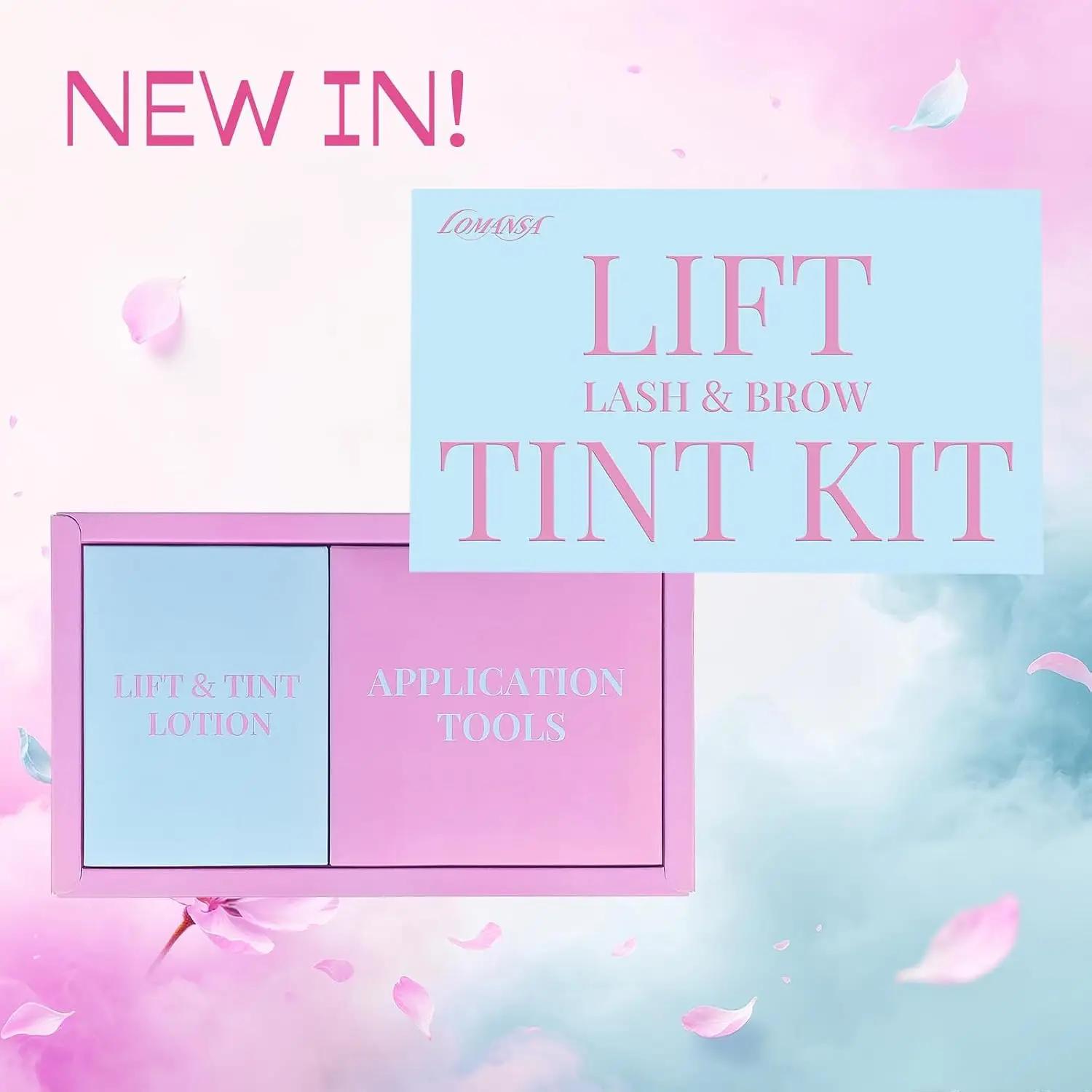 Kit Lomansa Lash Lift et Coloration Noir Intense pour Cils – Tenue Forte 4 Semaines