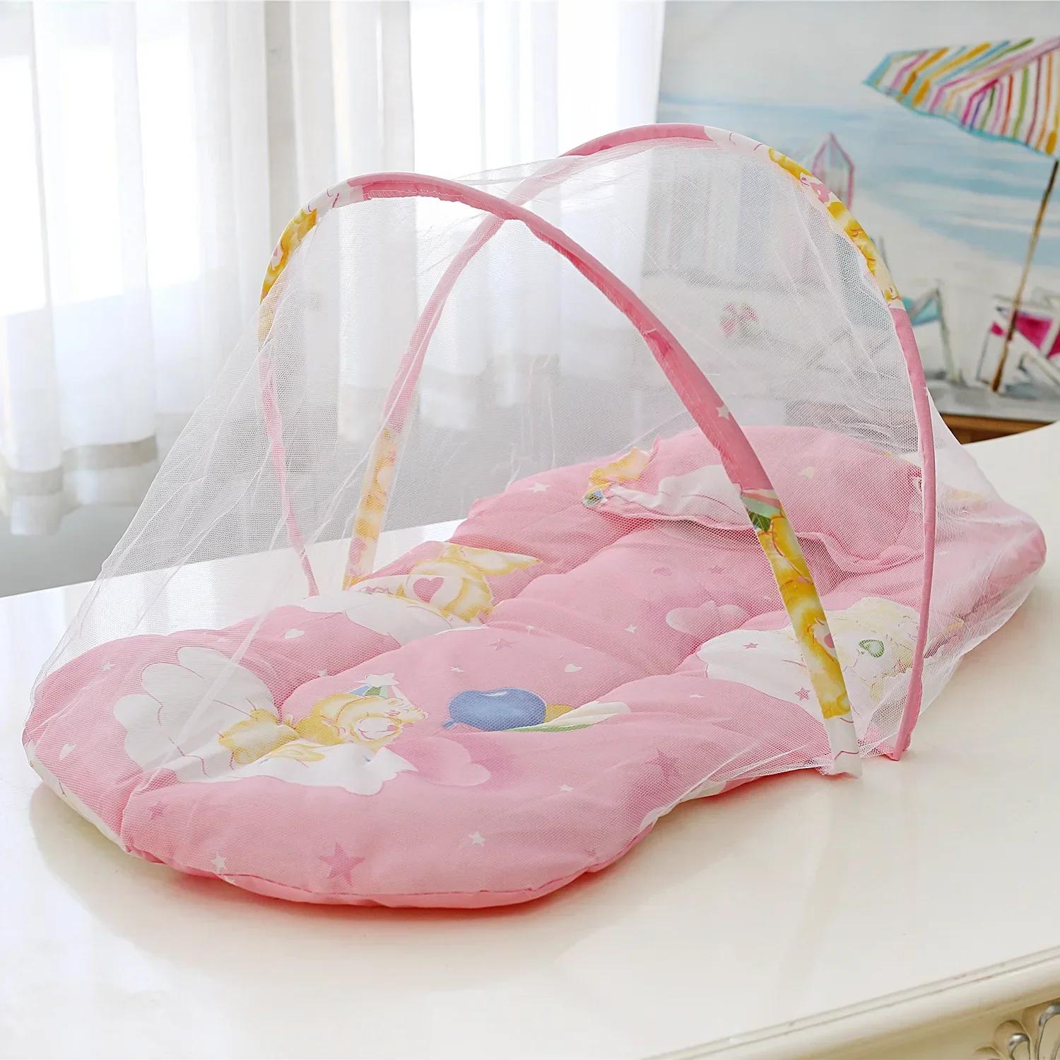 Moustiquaire Portable et Pliable en Polyester pour Lit de Bébé