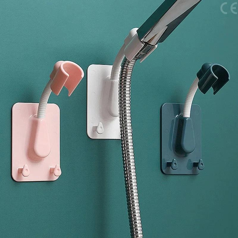 Un support de douche sans poinçonnage, siège suspendu à tête réglable, auvent Lotus de pluie pour enfants, mur fixe, cadeau domestique Portable