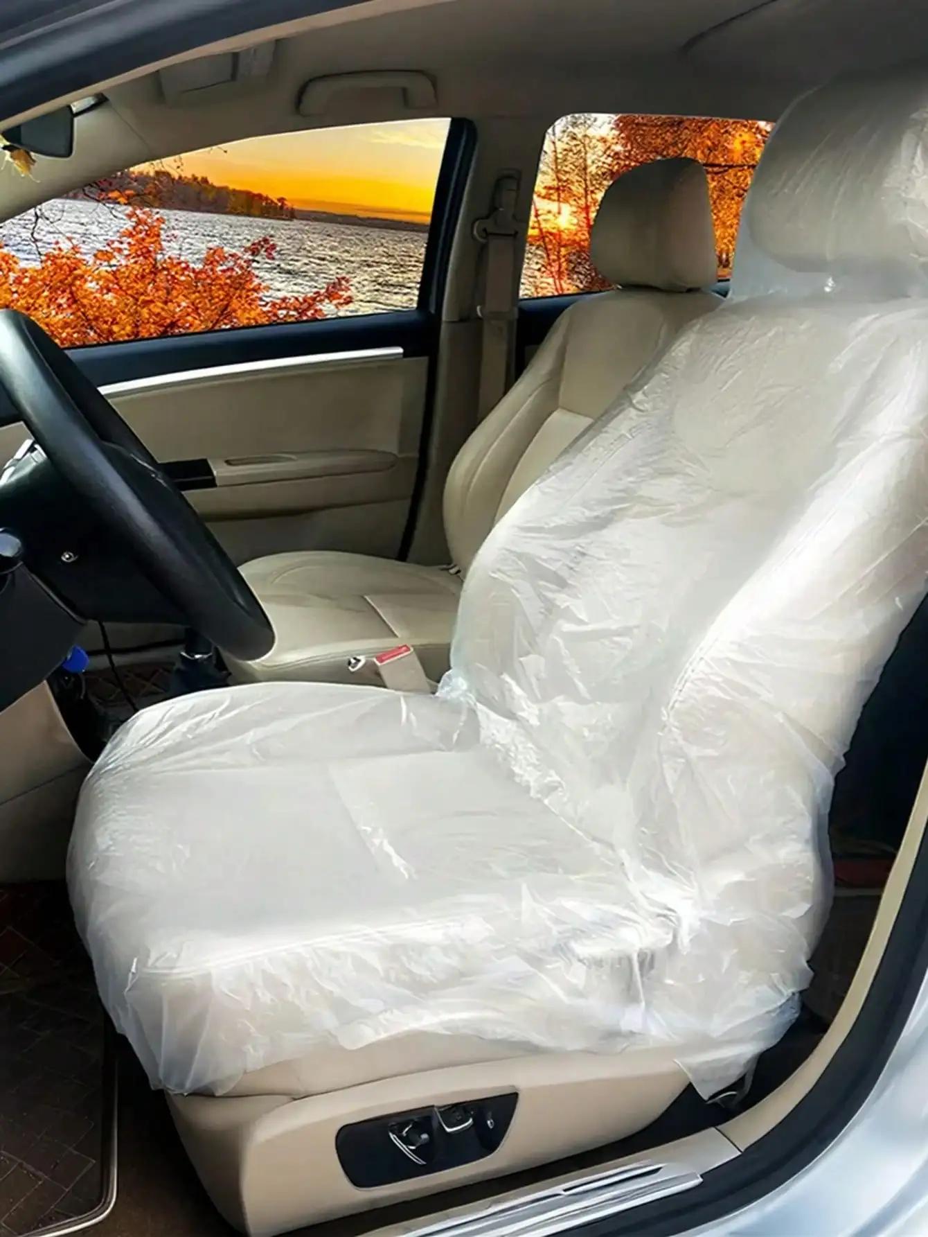 100 housses de siège de voiture jetables – un "protecteur pratique" pour une protection multi-scénarios