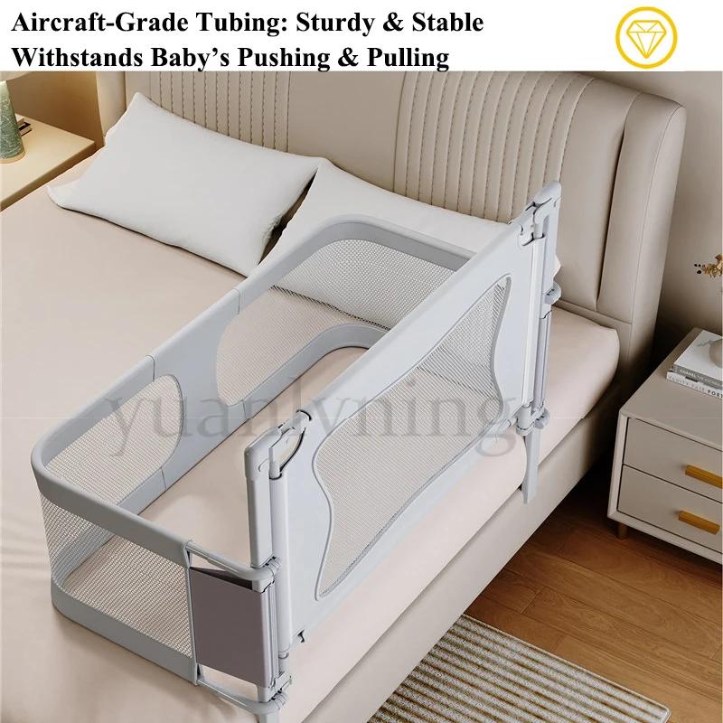 Clôture de lit de bébé pliable, Rail de sécurité pour berceau, garde-corps pour nouveau-nés