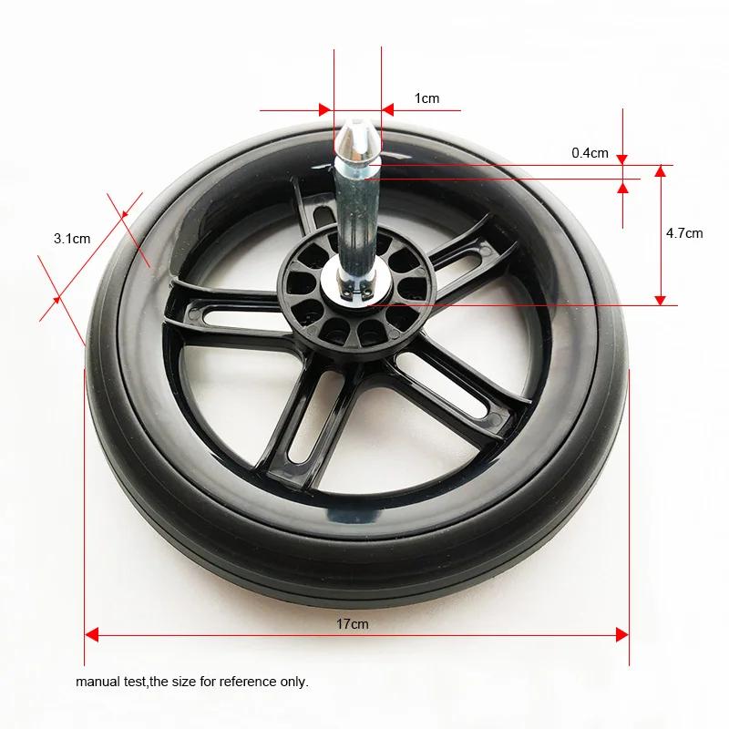 Seulement roue avant ou arrière Melio 17CM pour accessoires de Buggy Cybex Melio série 2/3/Carbon/Pro, autres housses non compatibles!! !
