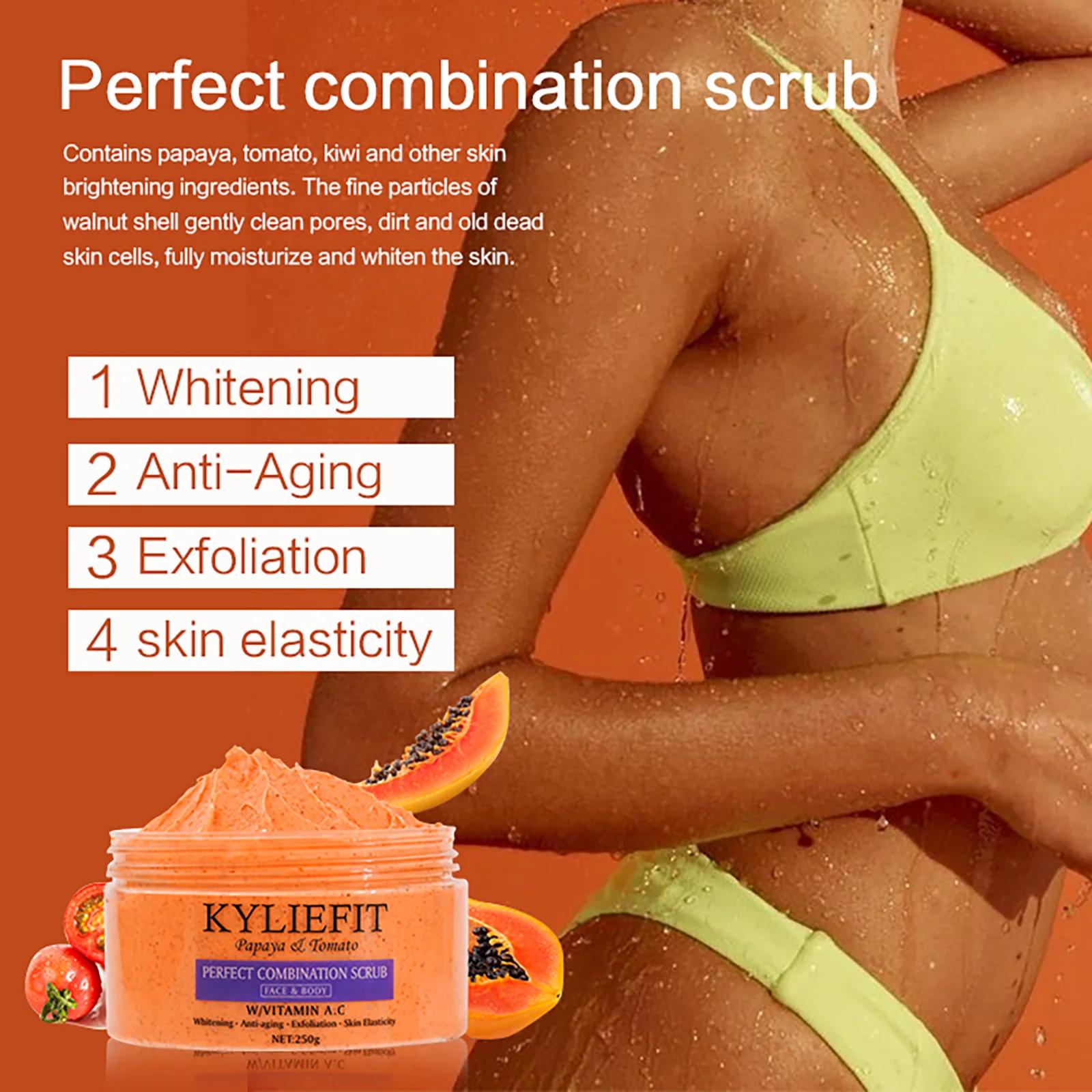 KYLIEFIT Exfoliant naturel au sel pour le corps et le visage