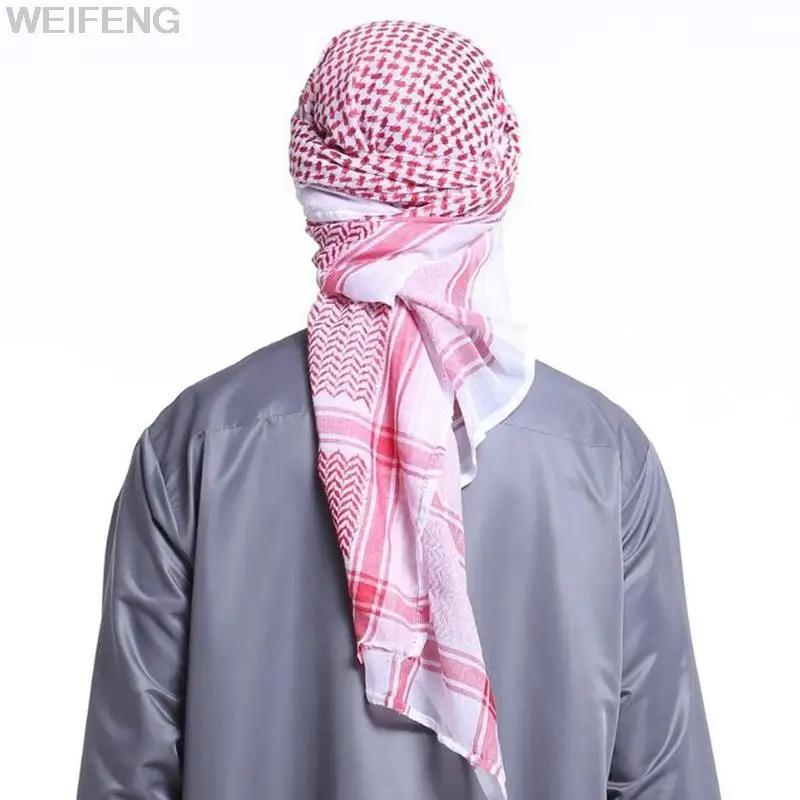 Foulard Shemagh musulman accessoires islamiques traditionnels foulard islamique foulard coupe-vent arabe Keffiyeh Shemagh écharpe