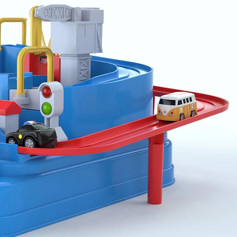 Modèle de voiture sur Rail de course