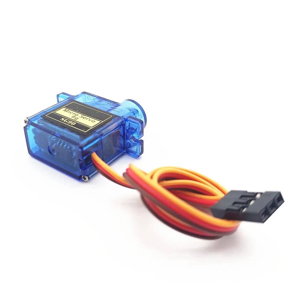 2/5/10/20 pièces SG90 servomoteur micro 9g 180 360 degrés montage