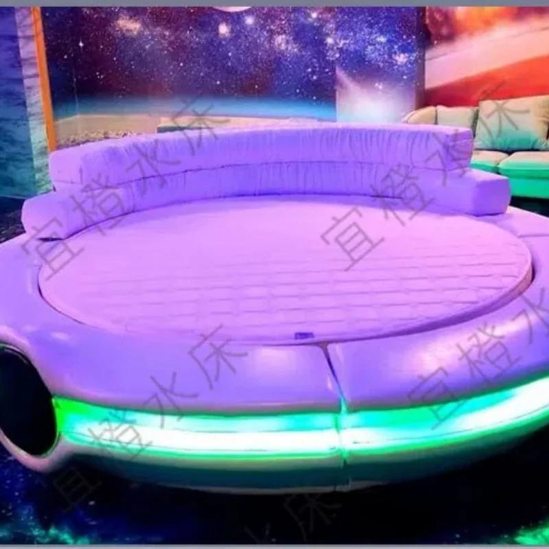 Nouveau lit électrique Queen Size simple avec matelas, idéal pour chambre d'amis ou suite de chambre à coucher, mobilier de chambre.
