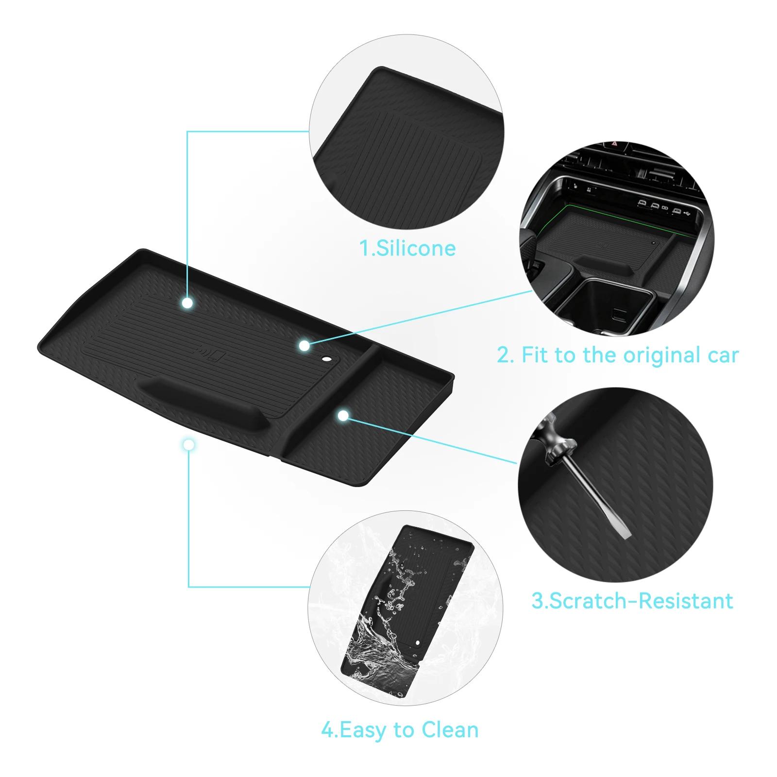 Tapis antidérapant Smabee pour Lexus TX 350/500h/550h+ 2025 2026 avec chargement sans fil et protection anti-salissure, accessoires intérieurs pour véhicules à conduite à gauche
