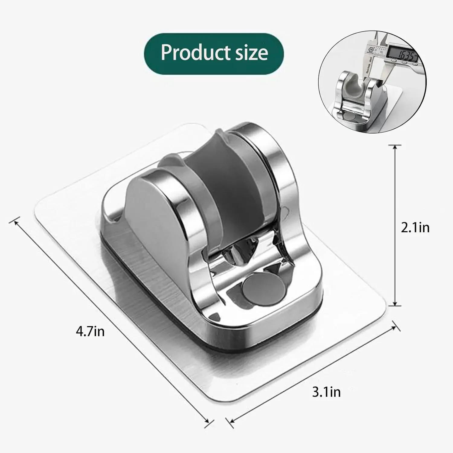 Support de douche, pommeau de douche réglable
