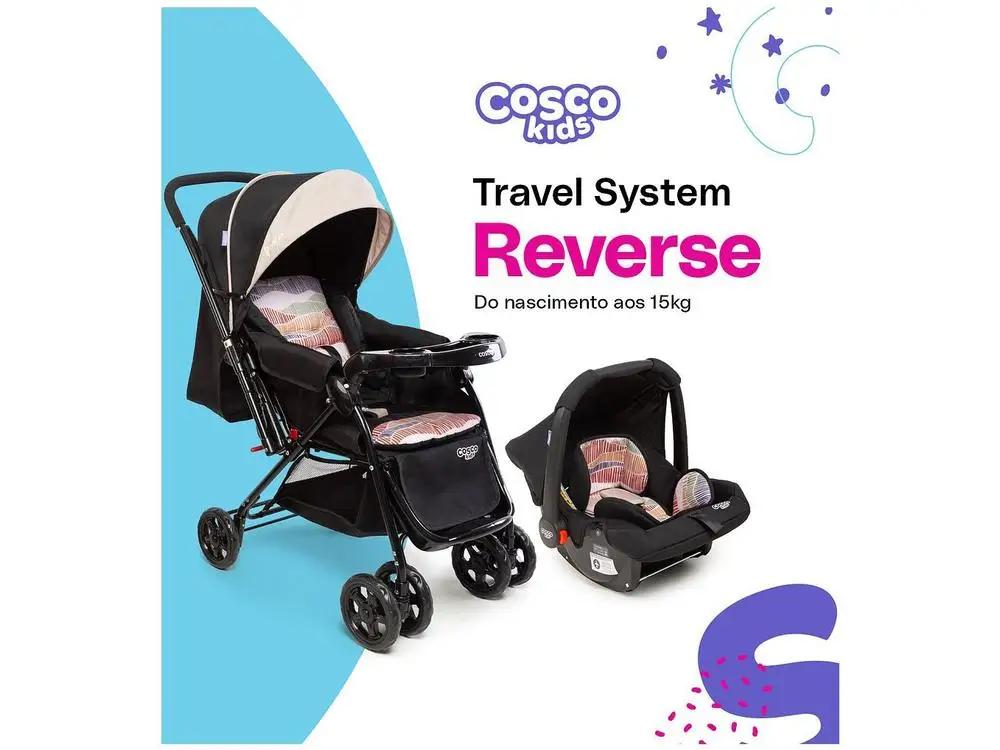 Poussette Confortable pour Bébé de 0 à 15kg