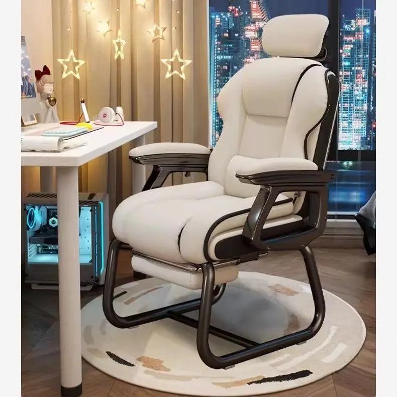 Chaise de bureau ergonomique avec appui-tête réglable