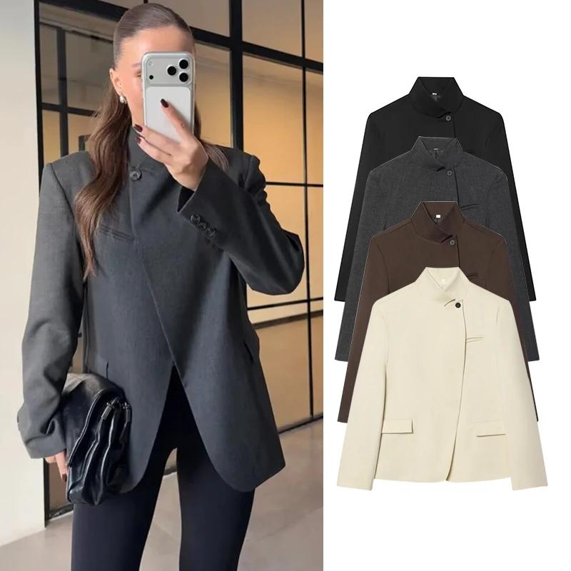 Tidalyf femmes 2026 nouveau printemps bureau Blazers Chic élégant