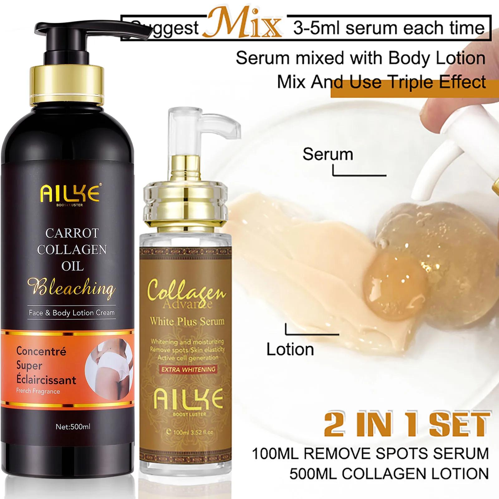 AILKE Lotion pour le corps blanchissante
