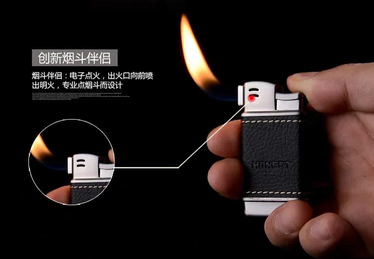 Briquet à tuyau gonflable en métal pour hommes