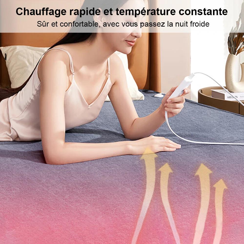 Couverture chauffante électrique pour chambre