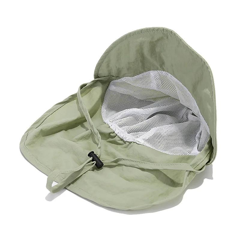 Chapeau soleil bébé avec châle - Protection UV plage été - Casquette séchage rapide 1-3 ans garçons filles