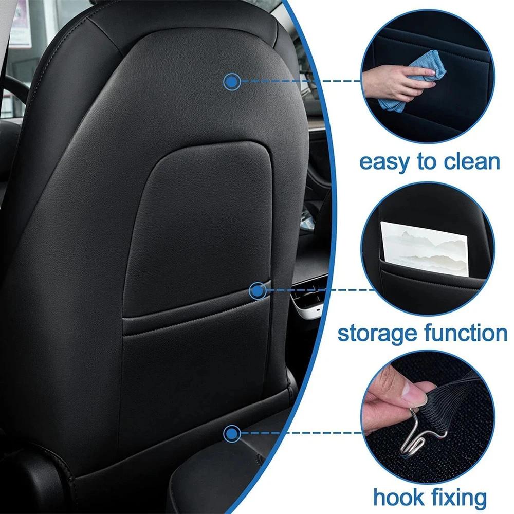 Tapis de protection arrière de siège de voiture pour Tesla modèle 3/Y