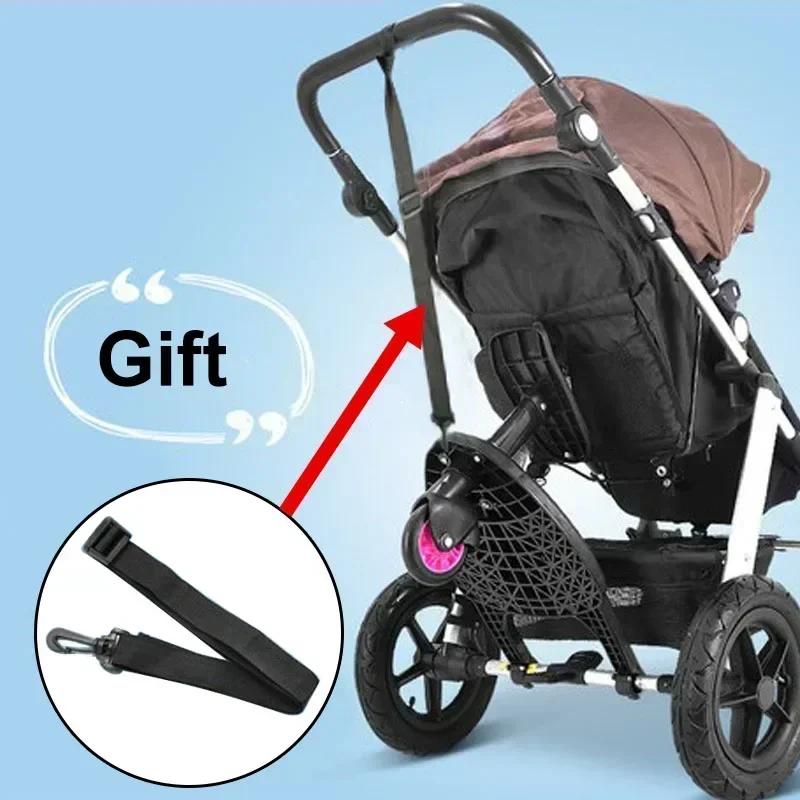 Poussette pour bébé avec adaptateur de pédale de poussette
