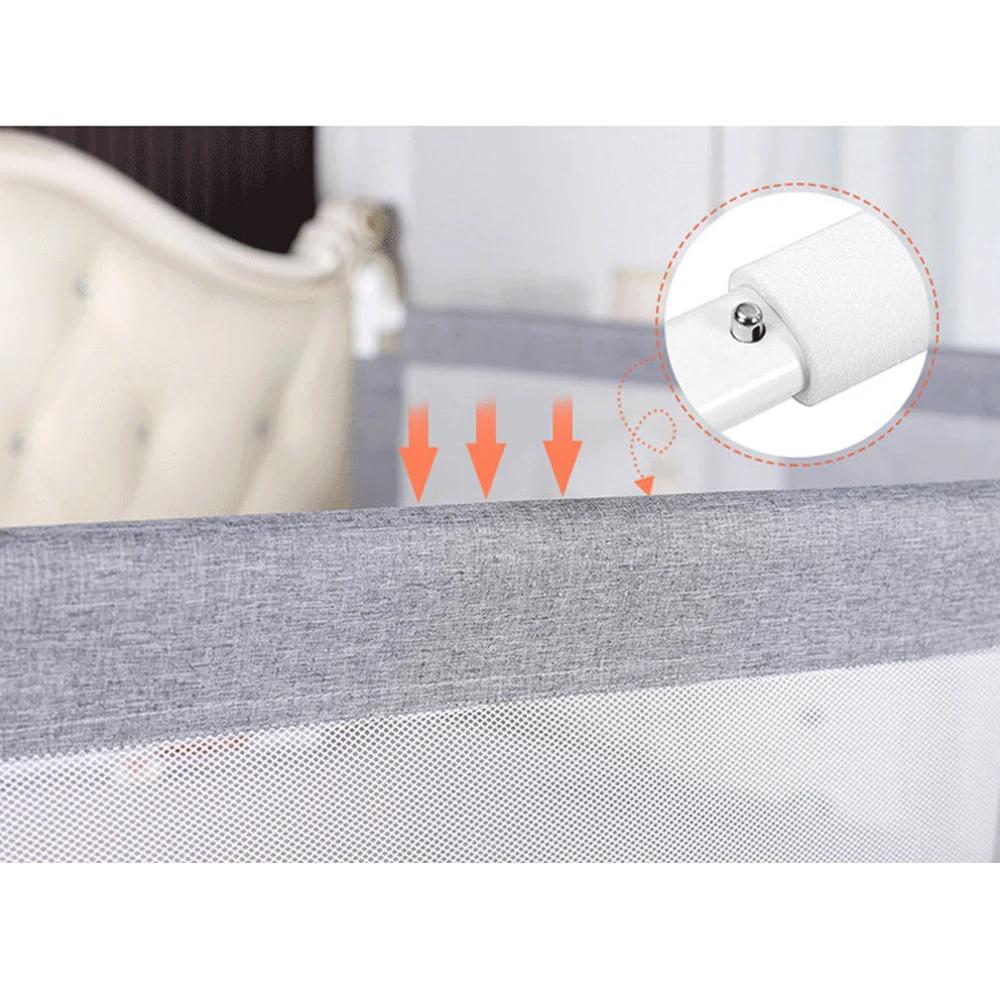Barrière de Lit Extra-Large de Protection de Lit pour Tout-Petit Accessoire de Chambre pour Garçons et Filles