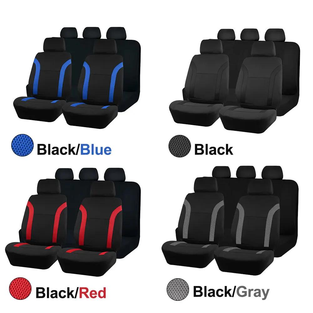 Housses de siège de voiture universelles respirantes, tissu en maille d'air avec tissu en Polyester adapté à la plupart des accessoires d'intérieur de voiture Suv