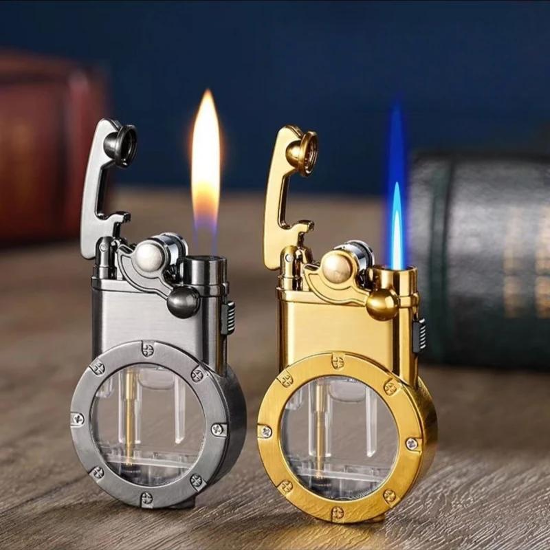 Briquet à bras de feu double en métal