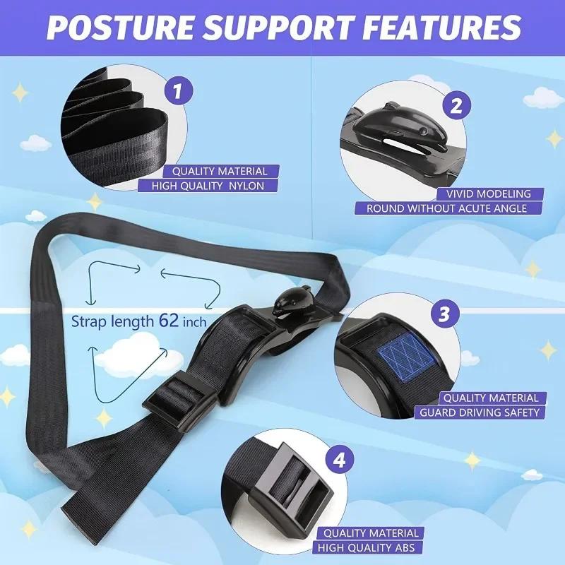 Ceinture de sécurité pour siège auto pour femme enceinte
