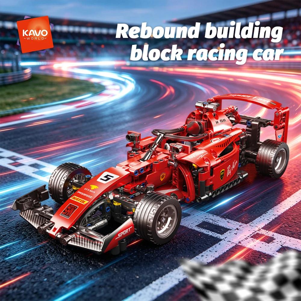 RC voitures de course ensembles de construction blocs