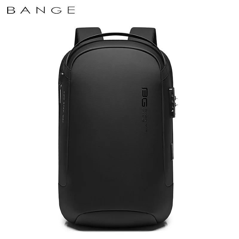 BANGE sac à dos multifonction 15.6 pouces sacs à dos pour ordinateur portable mode sac à dos de voyage étanche Anti-vol 