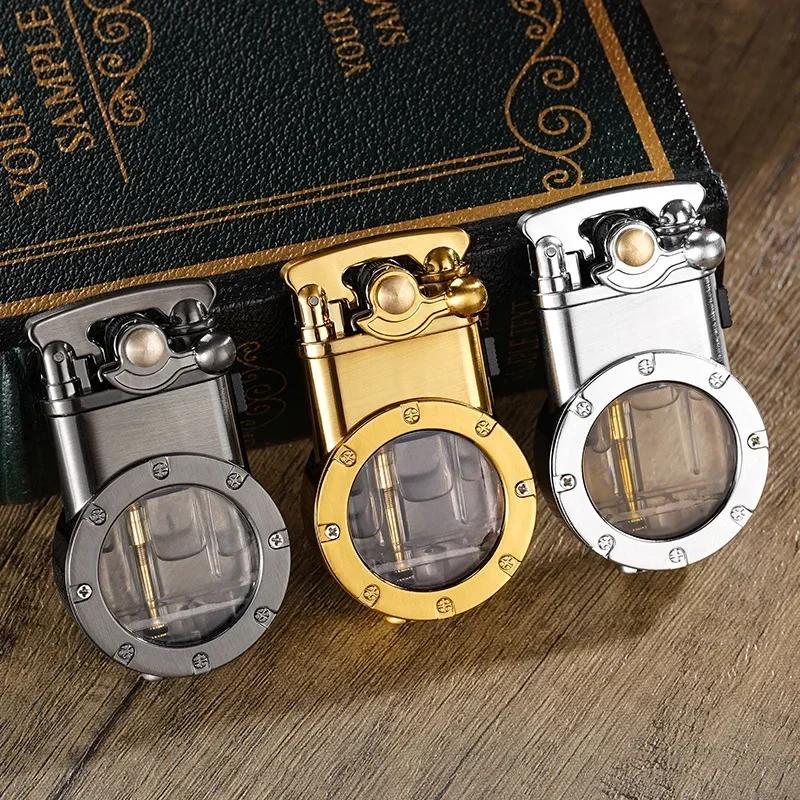 Briquet à bras de feu double en métal