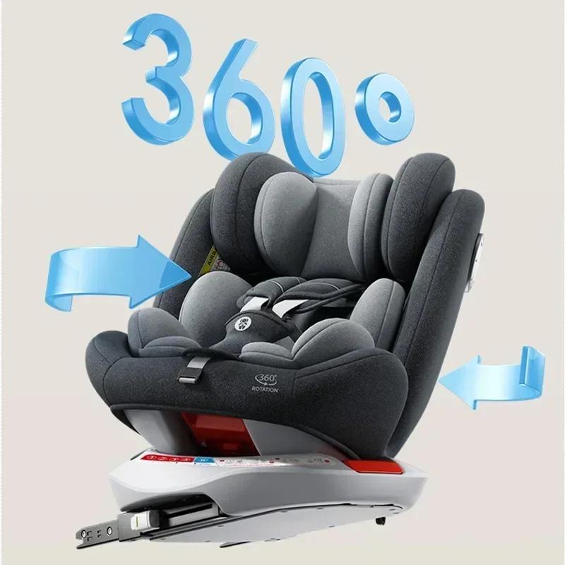 Siège auto de sécurité enfant avec support 360 °