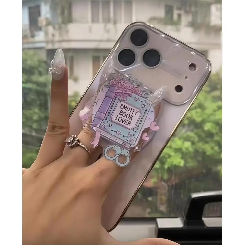 Support de téléphone de bureau en acrylique, design mignon de dessin animé et anime, accessoire de collection, cadeau pour filles et garçons, ornement