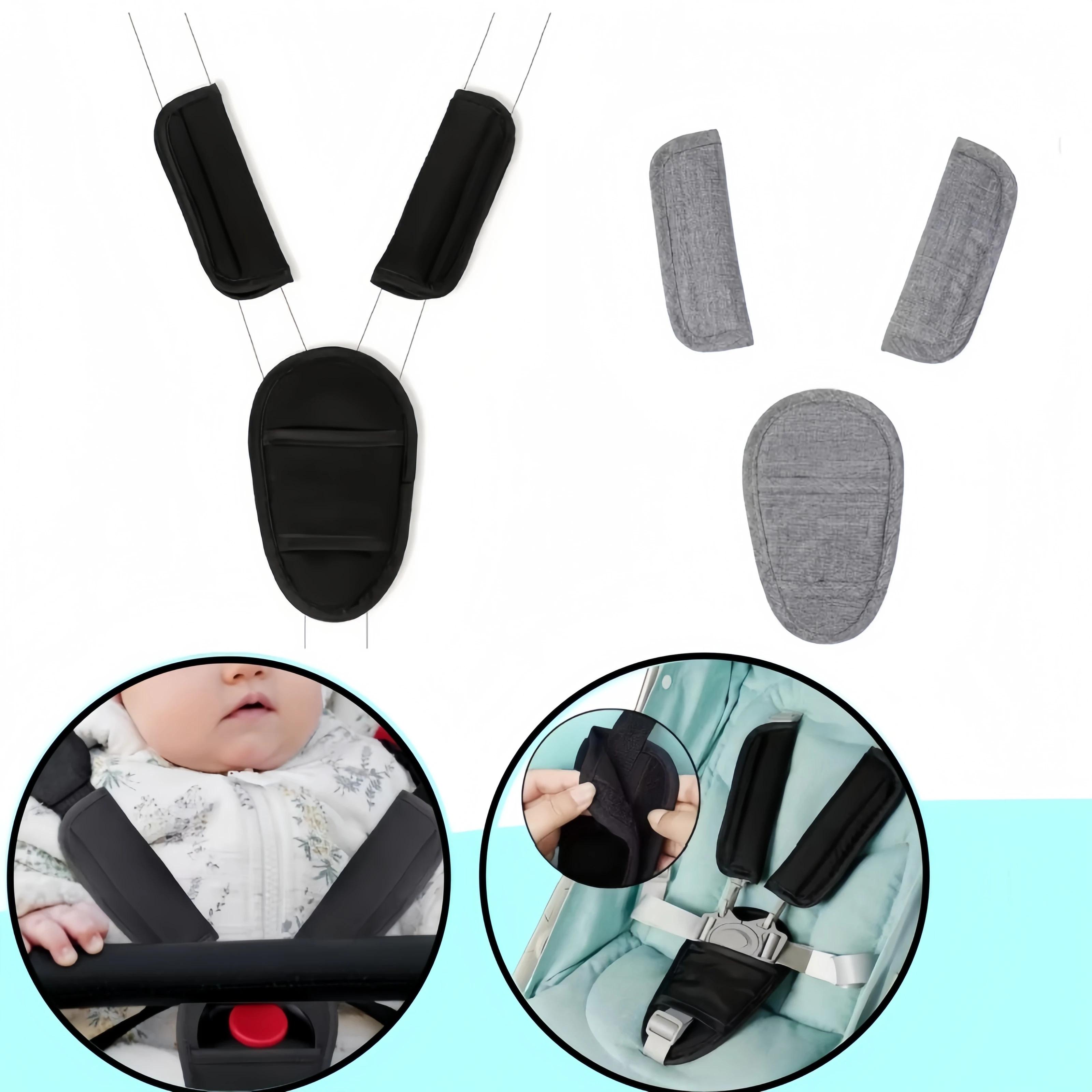 Coussinets de ceinture de sécurité de voiture doux pour bébé