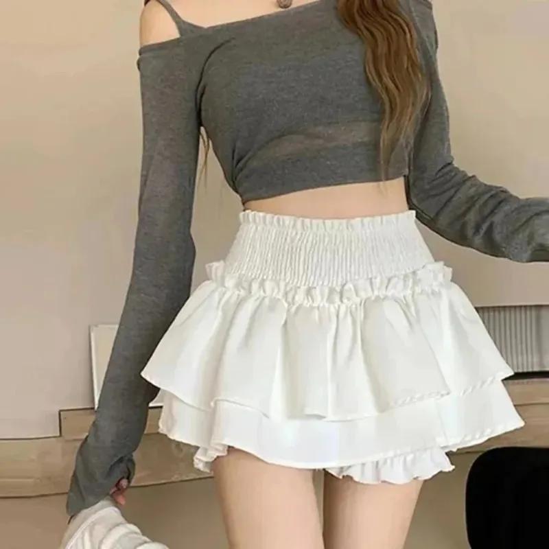 Jupe Courte Évasée Kawaii d'Été