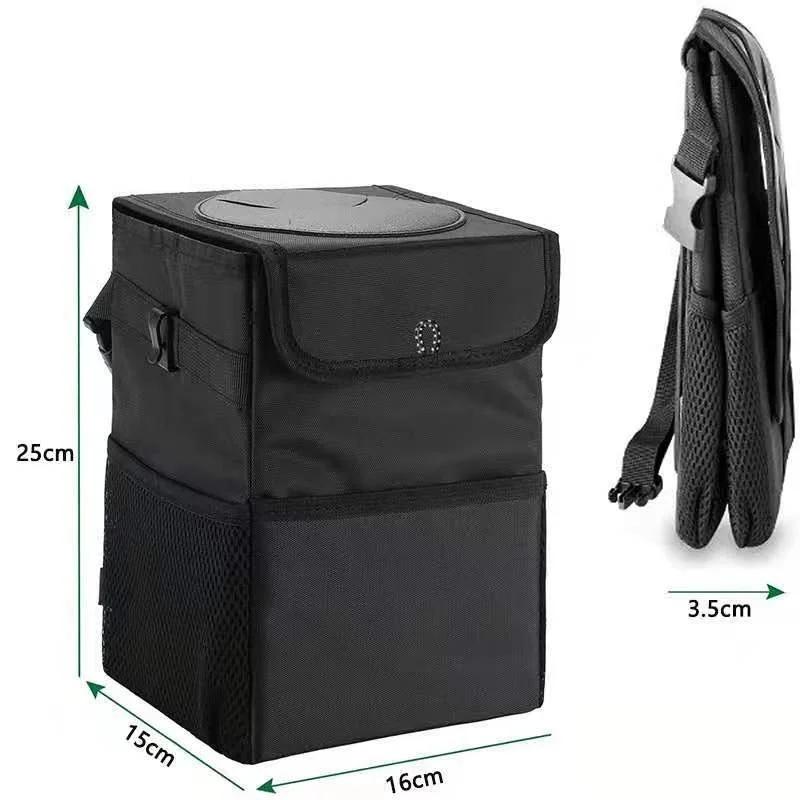 Poubelle étanche pour voiture