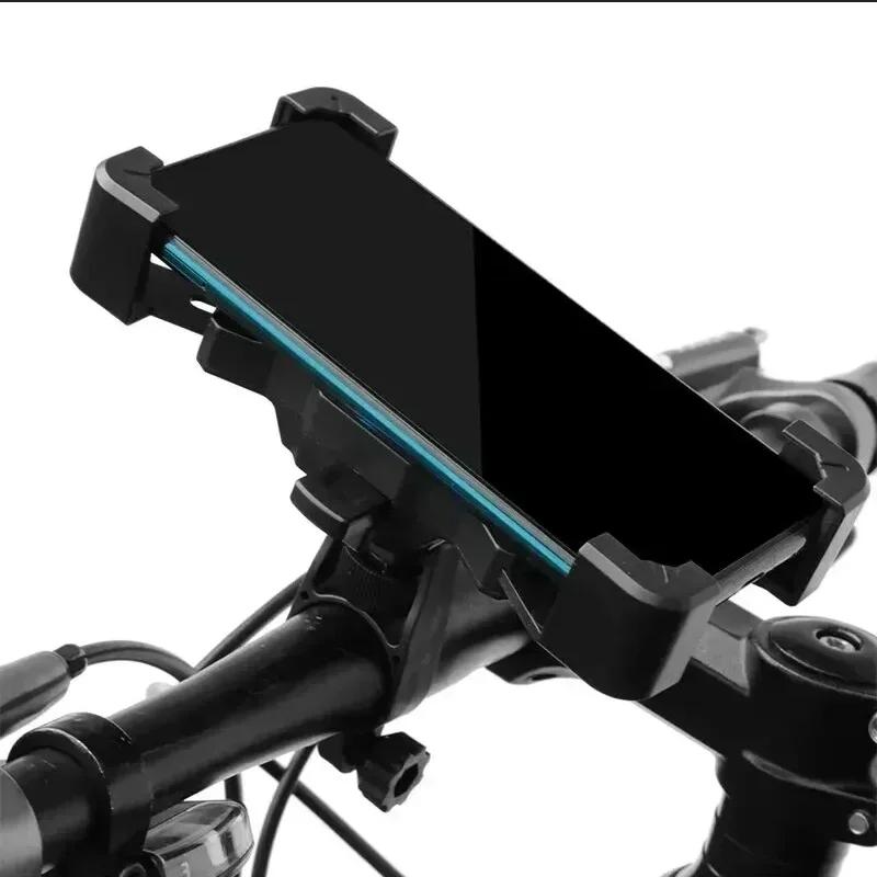 360 °   Support de téléphone rotatif pour vélo électrique, iPhone, Xiaomi, VTT, moto, support antidérapant pour cyclisme