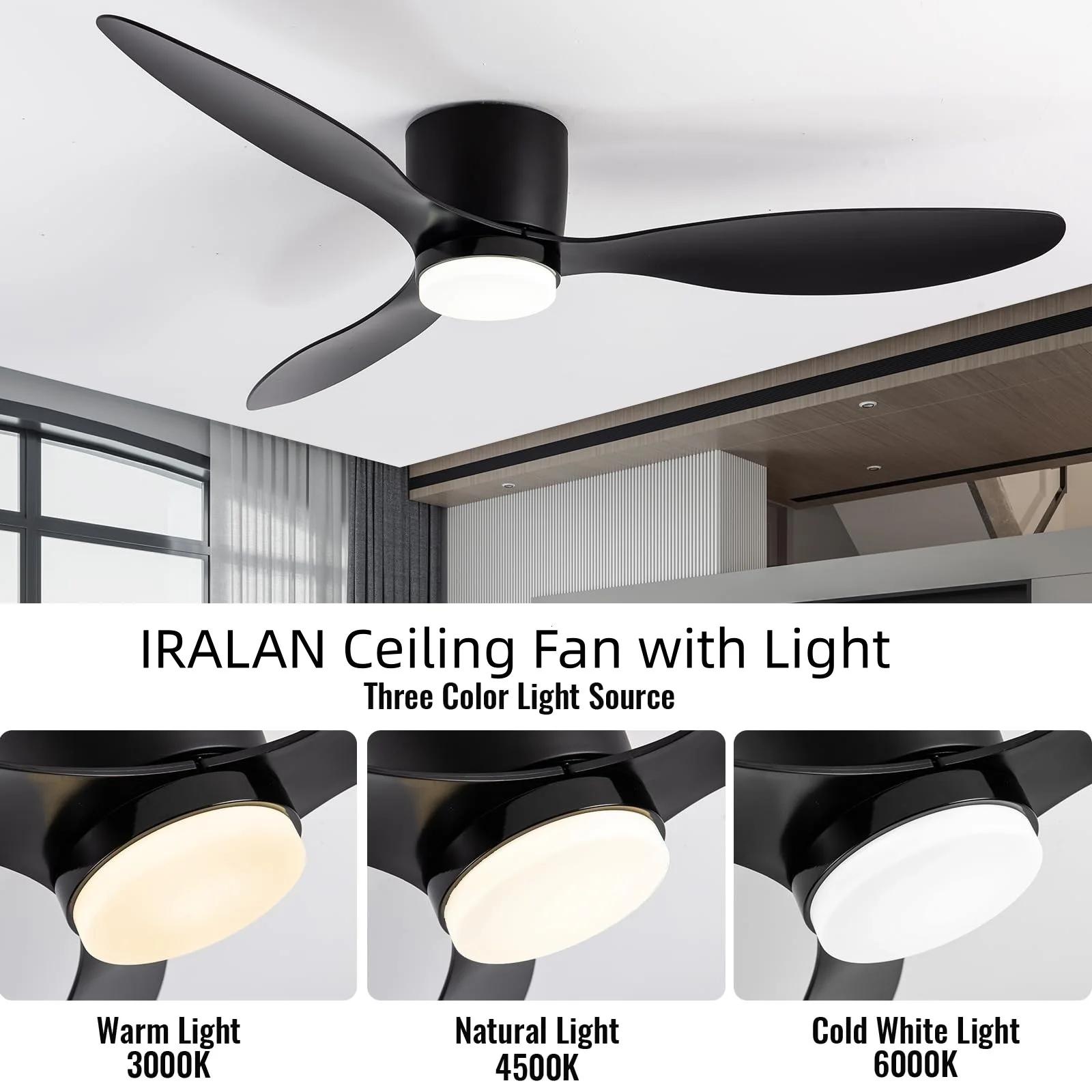 IRALAN ventilateur de plafond moderne
