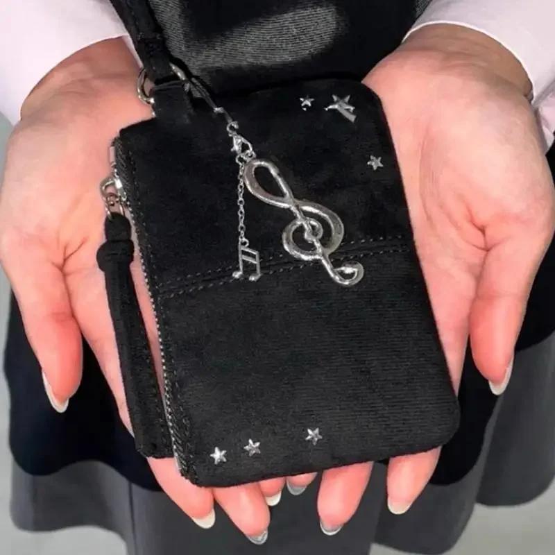 Vibrant clés anneau Musical Note Pendant Élégant Note musique élégante Accessoire Accessoire Mignon en alliage Charme P9yf