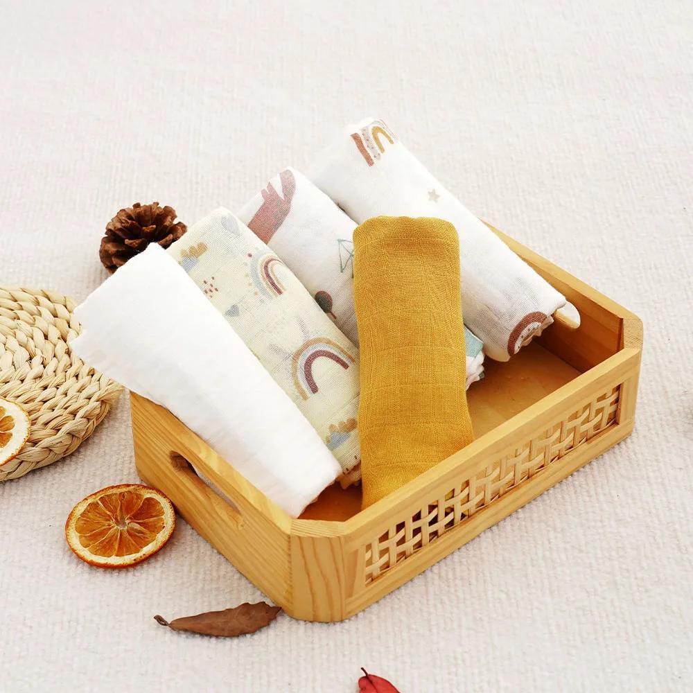Kangobaby # Ma vie douce # Couverture multifonctionnelle en mousseline de coton et bambou