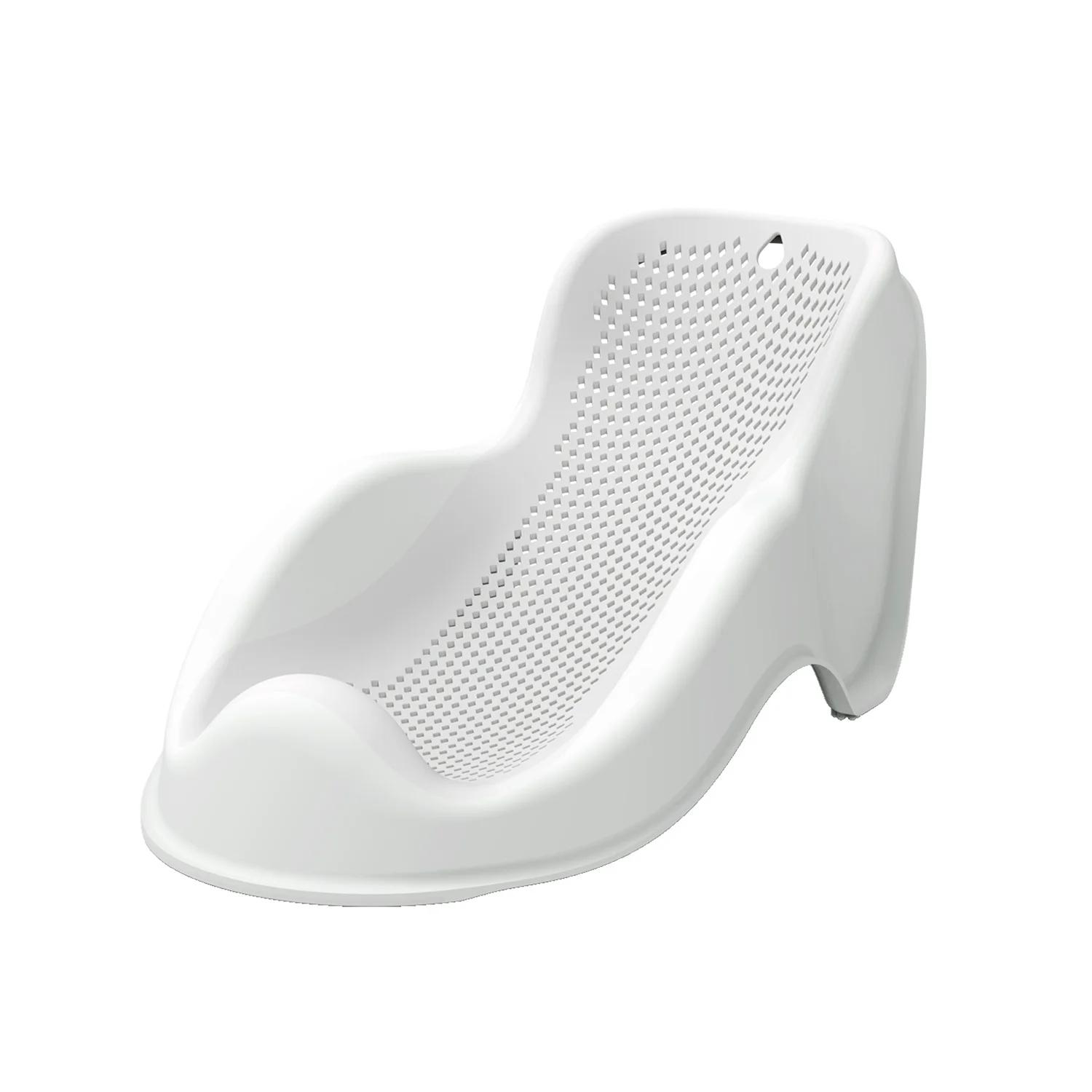 Support de bain doux pour bébés nouveau-nés - Siège de bain ergonomique, facile à nettoyer et confortable, antidérapant, avec design à séchage rapide