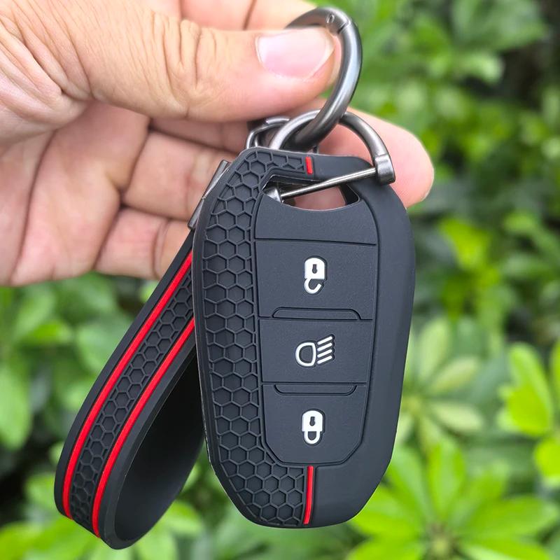 Housse de clé intelligente en Silicone pour voiture