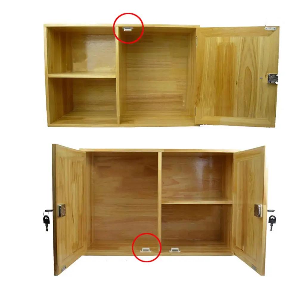 Loquet magnétique pour porte d'armoire, 12 pièces, meubles de cuisine, fermetures en plastique blanc, loquet magnétique puissant et puissant