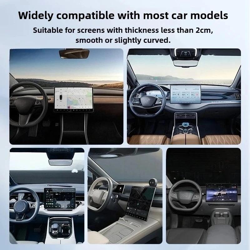 Support de téléphone de voiture en alliage d'aluminium