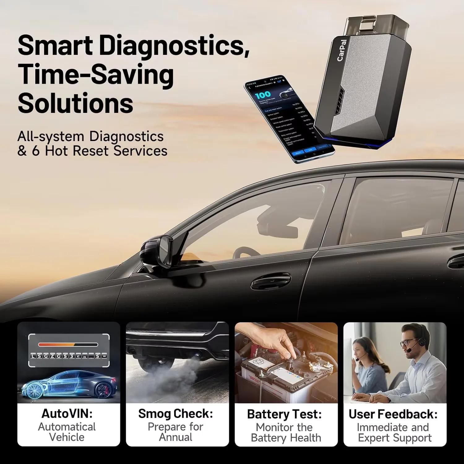 Scanner Carpal OBD2 pour tous les systèmes de voiture