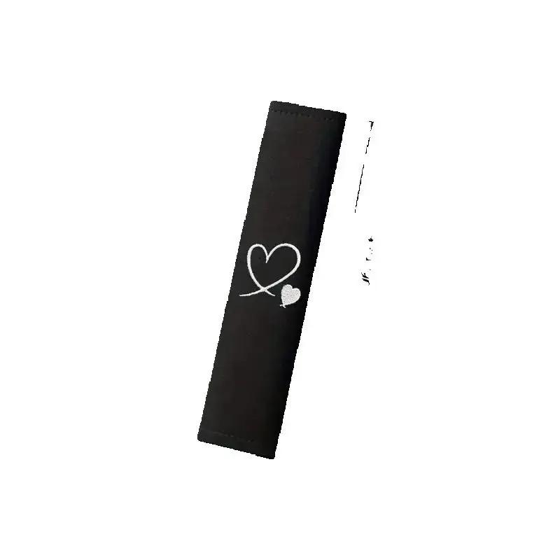 Love Housse de ceinture de sécurité pour voiture – Protecteur d'épaule doux et confortable