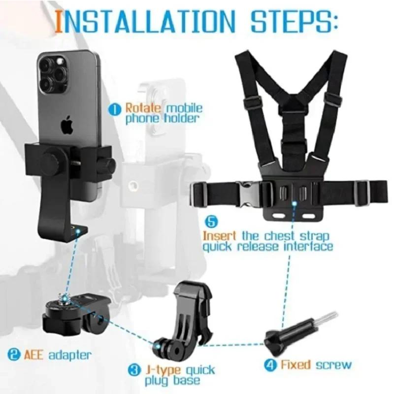 1 PC support de pince de téléphone réglable
