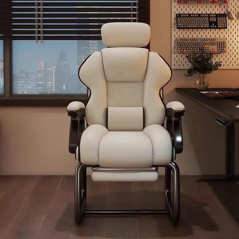 Chaise de bureau ergonomique avec appui-tête réglable