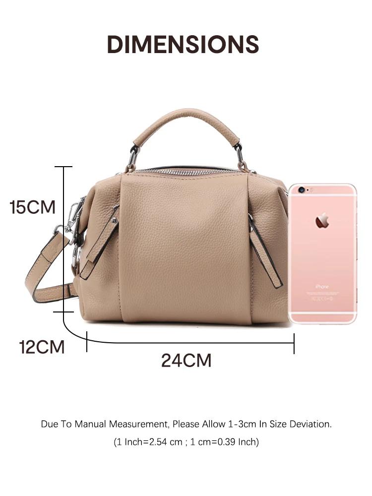 Zency – sac en cuir véritable pour femmes
