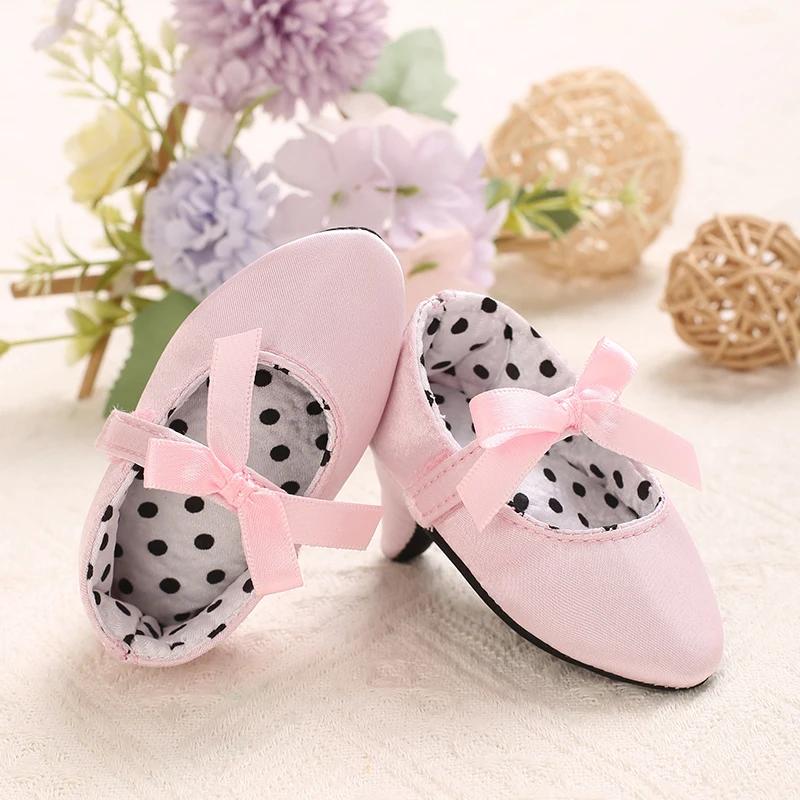 Chaussures à talons hauts pour nouveau-né fille
