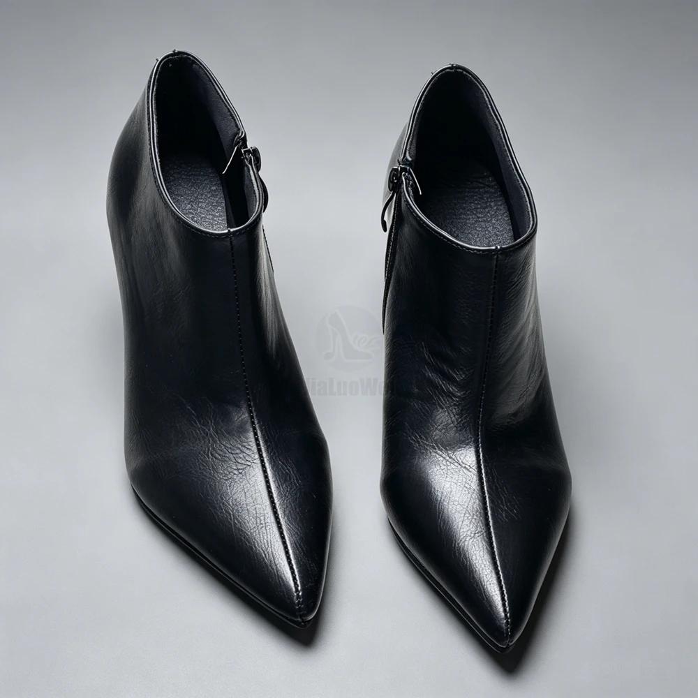 Bottines à talons hauts et fins de 10CM pour femmes